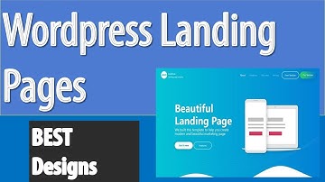 Make a Landing Page On Wordpress | Wp Page Builder 2019
