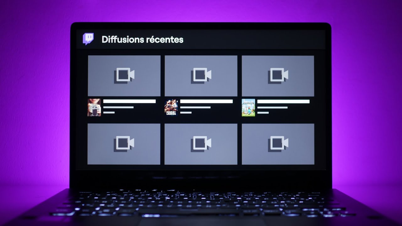 Activer les rediffusions sur Twitch YouTube