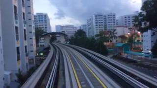 Smrt Trains Bplrt Bombardier Innovia Apm 100 C801 104107 From Fajar To Bukit Panjang service A