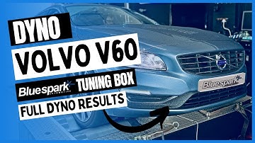 Volvo V60 2.0 D4 188bhp/190ps Dyno Test with Bluespark Tuning Box