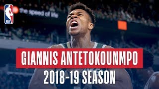 Giannis Antetokounmpo's Best Plays From the 201819 NBA Regular Season