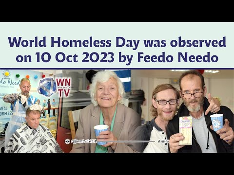 World Homeless Day was marked on October 10, 2023, at the Feedo Needo centre in the Birmingham, UK