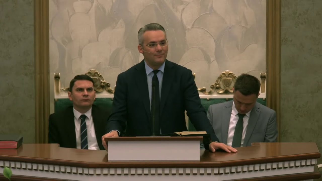 Ciprian Preda Mușat - Slujirea cu evlavie