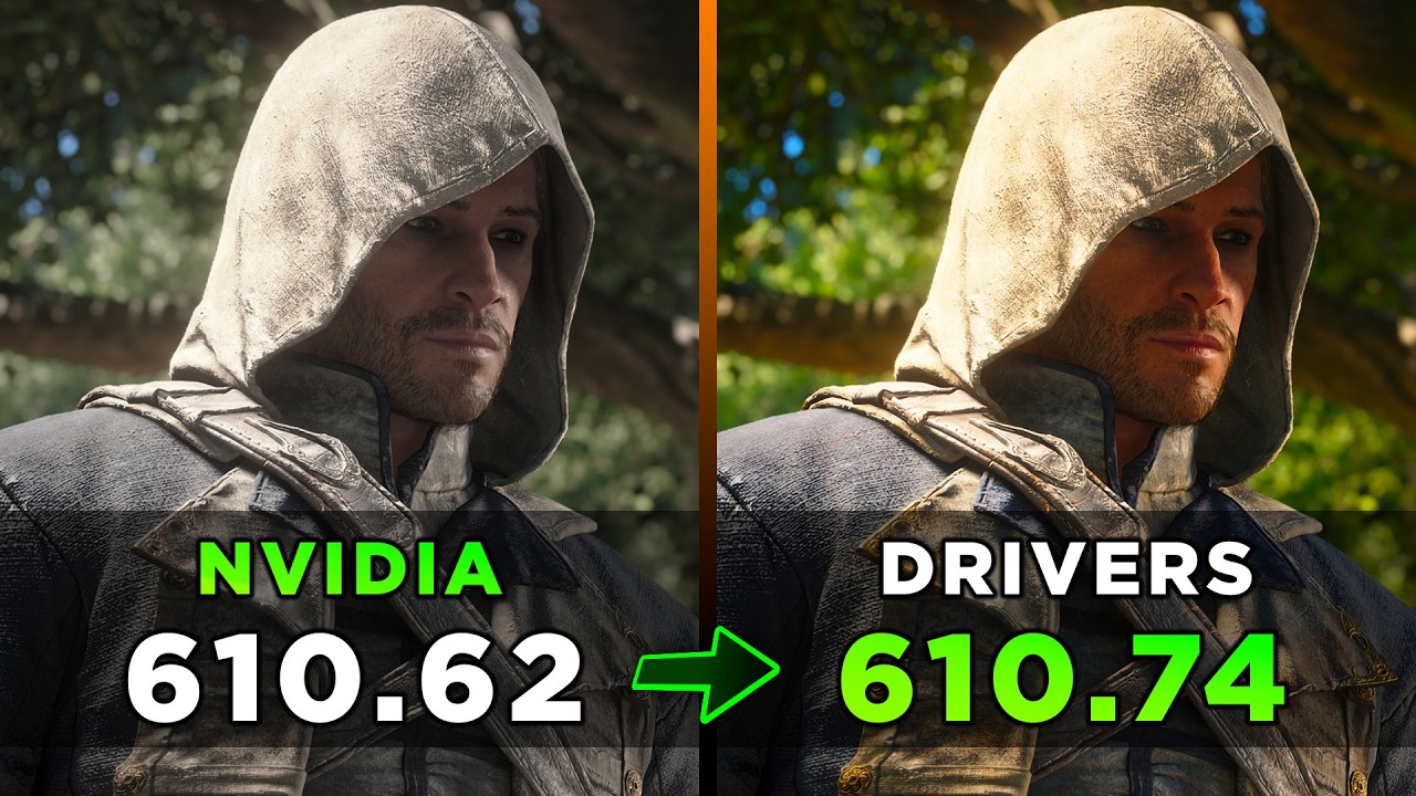 Nvidia Drivers | 610.62 vs 610.74 - Comparison in 8 Games - YouTube
