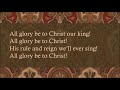 All Glory Be to Christ | Together for the Gospel Live III