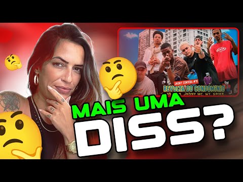 MAIS UMA DISS? 😯 JOHNY CONVIDA - REVOLTA DO CONDOMÍNIO - LÍVIA CRUZ/REACT