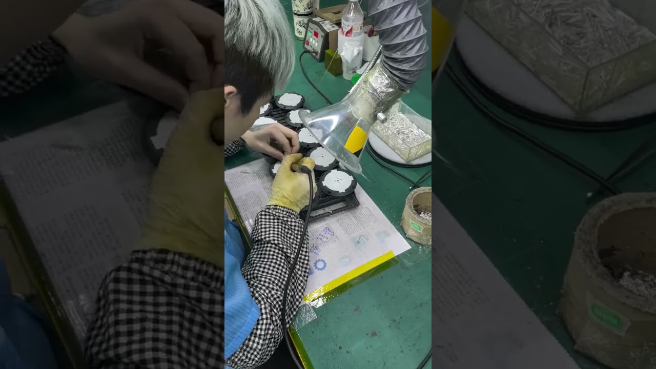 🔧 Crafting GNSS Antennas: Tin Soldering in Action