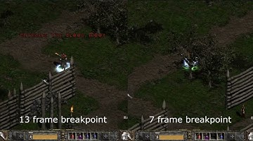 Diablo 2 Faster cast rate breakpoints demonstration