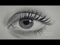 Realistic eye drawing  live art chennai