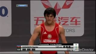 Sardar Hasanov 69 2011 World Weightlifting Championship All Succesful Lifts