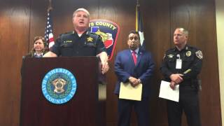 Hays County Sheriff's Office Operation Verify Press Conference