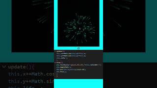 Neon Shockwave Explosion 💥 | HTML CSS JS Particle Blast Animation #coding