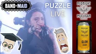 BandMaid REACTION:🫠Puzzle LIVE& Midnight Mulligan Brewing BEER REVIEW🍻#bandmaid #reaction #beer