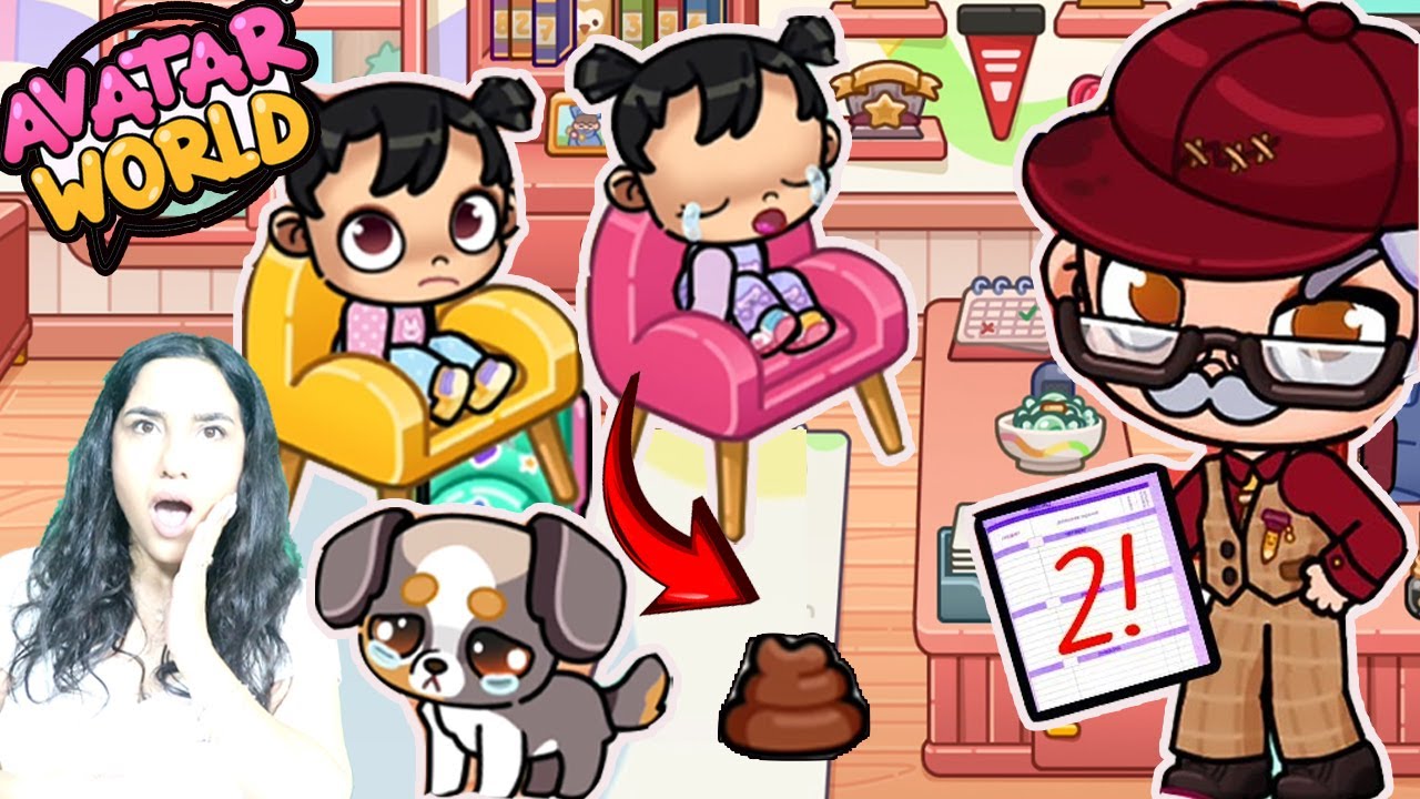 Avatar World Kızlarım Müdürün Odasında Neler Yaptı Seval Games