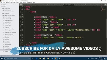 Programming Tip Of The Day #38: Readonly Attribute in HTML5 | HTML Input Readonly Attribute