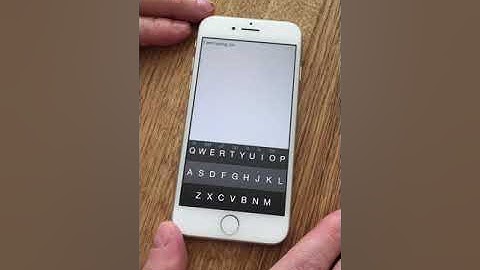 Cool app that helps blind people use a keyboard on a phone - FlickType Demo