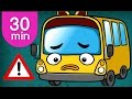 어린이 교통안전 캠페인 모음 | 유치원 어린이집 통학버스 탑승 안전 | 생활안전 동화★지니키즈