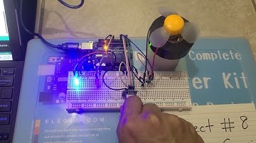 Project # 8 - Rotary Encoder and DC Motor