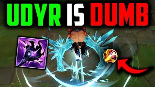 UDYR IS DUMB NOW (MOST DAMAGE DEALT/TAKEN) How to Play Udyr & CARRY Season 14 - League of Legends