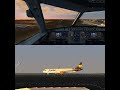 (aerofly FS) #landing #flightsimulator #aeroflyfs #a321 #plane#nightlanding #hamburg #hamburgairport