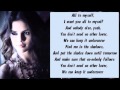 Selena Gomez Undercover Karaoke Instrumental with lyrics on screen