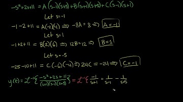 Differential Equations: Solving Laplace Transform DEs with Partial Fraction Decomposition Practice