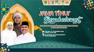 🔴 LIVE JAWA TIMUR BERSHOLAWAT BERSAMA HABIB SYECH BIN ABDUL QODIR ASSEGAF | PASURUAN 1 NOVEMBER 2022