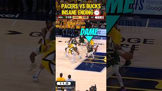 Bucks vs Pacers game 3 Ending was INSANE!