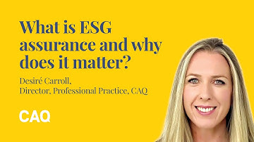 What is ESG assurance and why does it matter?