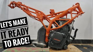 Rebuild Timelapse : KTM Duke 390 (Old Generation)