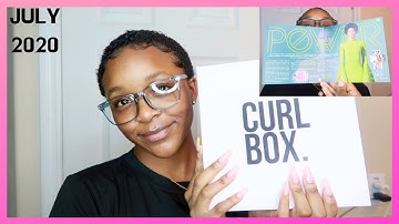 💕CURLBOX JULY 2020 UNBOXING💕