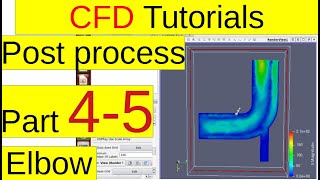 [CFD Tutorials] Elbow (post-process, part4-5)