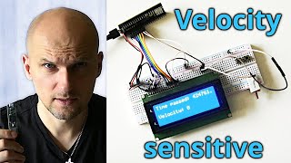 DIY: Digital piano build. Part 2: Simple velocity sensitive MIDI controller