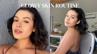 My GLOWY Skincare Routine &amp; Everyday ‘Natural’ Makeup