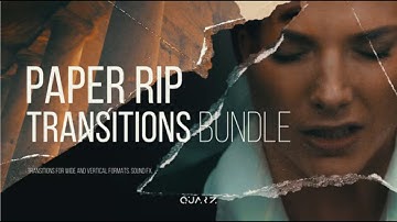 Paper Rip Transitions for After Effects Template