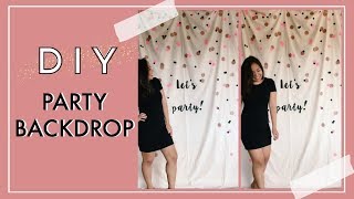 Diy party backdrop | decoration ideas: in this video, i share how made
quick and easy backdrop! confetti is theee perfect ...