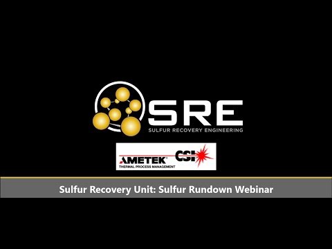 Sulfur Seals  & Rundowns Webinar