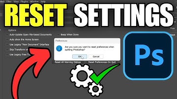 How To Reset Settings to Default in Adobe Photoshop