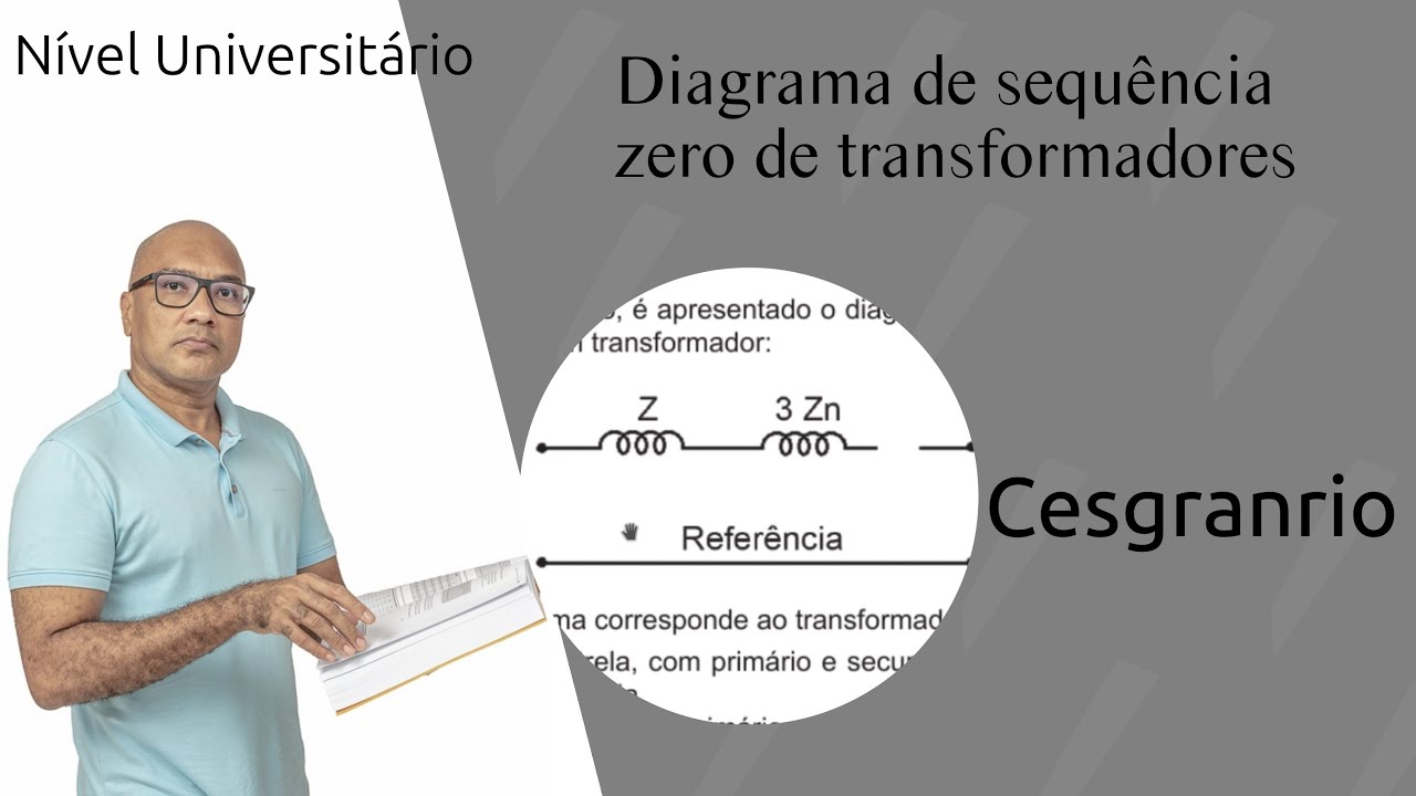 Diagrama de sequência zero de transformadores (CESGRANRIO)