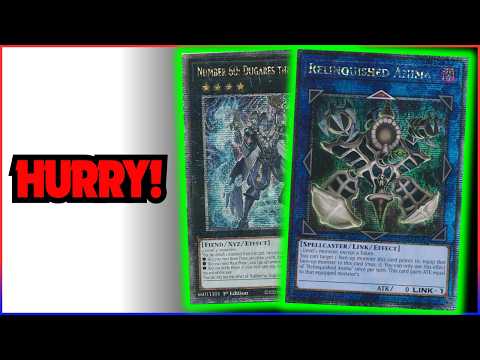HURRY! THESE Yu-Gi-Oh! Cards Are About to EXPLODE! Yu-Gi-Oh! Market Watch