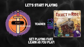 Ticket to Ride - How to play - Board game Arena (BGA) teach