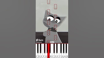 Mangos Gray Getting Revenge on Wenda | Incredibox Sprunki (@fash) - Octave Piano Tutorial