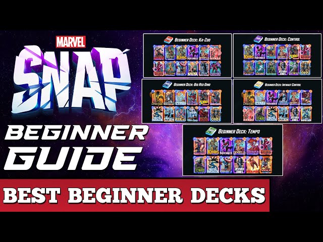 Beginner's guide to Marvel Snap: Best decks, new cards and more