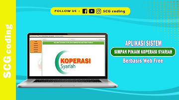 Aplikasi sistem simpan pinjam koperasi syariah berbasis web free