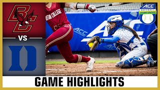 Boston College vs. Duke Game Highlights | 2024 ACC Softball Championship (2nd Round) screenshot 5