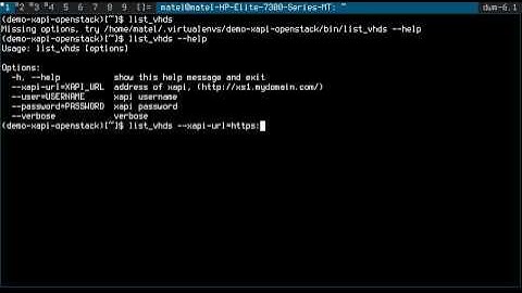 Xen VHD to OpenStack - Part 6. - List VHD files