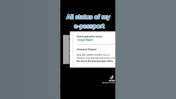 All status of Bangladeshi e-passport making time