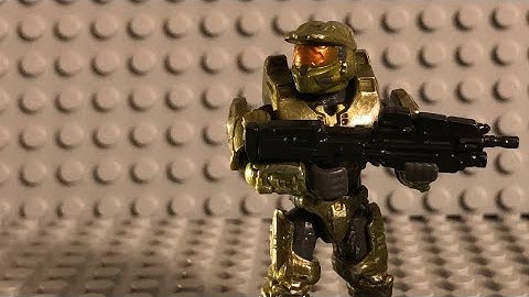 Lighting, Movement, and Atmosphere Test a Halo Mega Construx stop motion
