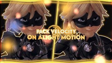 pack velocity on alight motion | with qr code