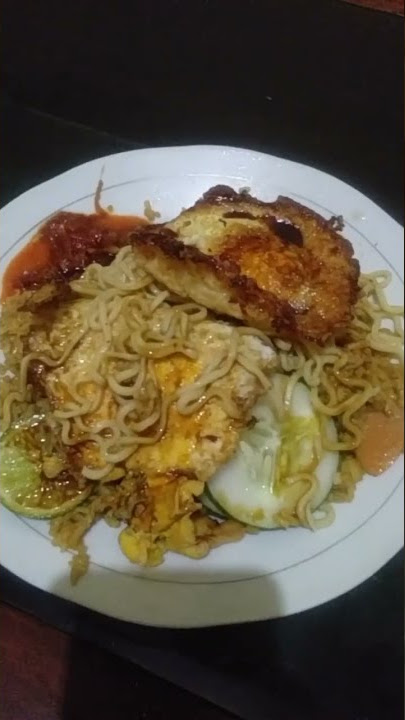 Pulang kerja makan nasi goreng #fyp